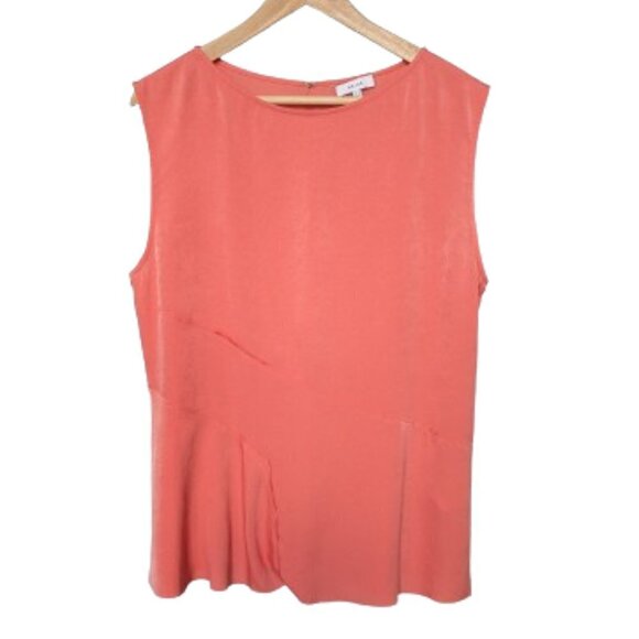Reiss Coral Sleeveless Shell Blouse - Picture 1 of 10